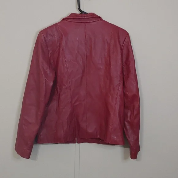 ジャケット・アウター 90s FRANCE-MADE Pink RAM Leather JKT 80s 90s 'champion' Pink Leather Bomber Jacket / Small - Etsy